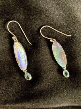 Sterling Silver & Gemstone Earrings